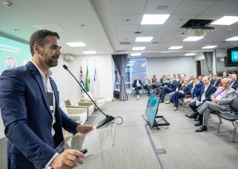 Leite apresentou um resumo da jornada do equilíbrio fiscal promovida pelo Estado nos últimos anos