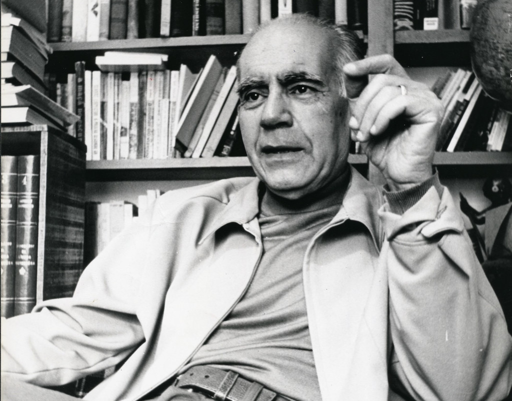 Erico Verissimo, em foto originalmente publicada no Correio da Manhã em 1971 | ARQUIVO NACIONAL/REPRODUÇÃO/JC