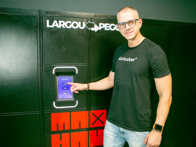  Elton Matos, s&oacute;cio fundador e diretor executivo da Airlocker Foto: Rute Arcari/Divulga&ccedil;&atilde;o/JC