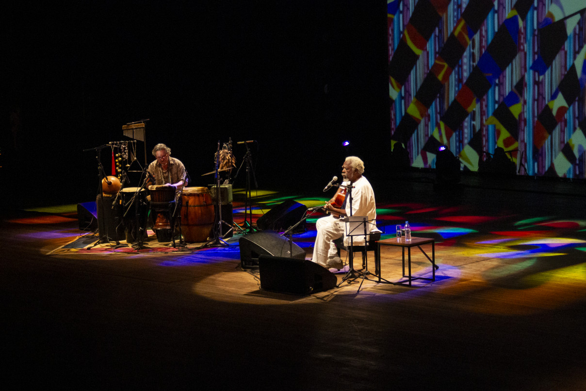 Apresenta&ccedil;&atilde;o foi marcada por muitos momentos de intera&ccedil;&atilde;o entre p&uacute;blico e palco | Bruna Fraga/Divulga&ccedil;&atilde;o/JC