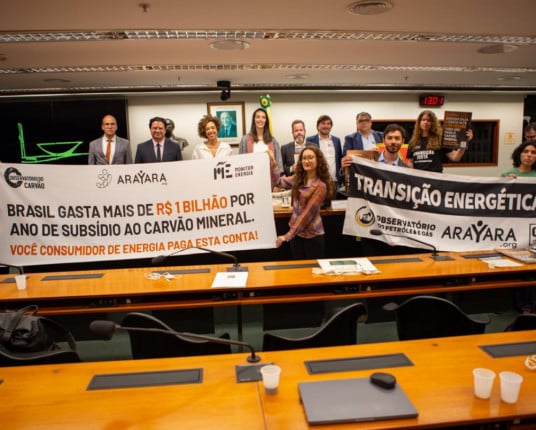 Benefícios ao carvão são questionados na Câmara dos Deputados