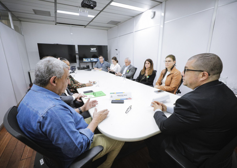 Melo apresentou à Superintendência do Patrimônio da União no RS o projeto de concessão da Usina do Gasômetro à iniciativa privada