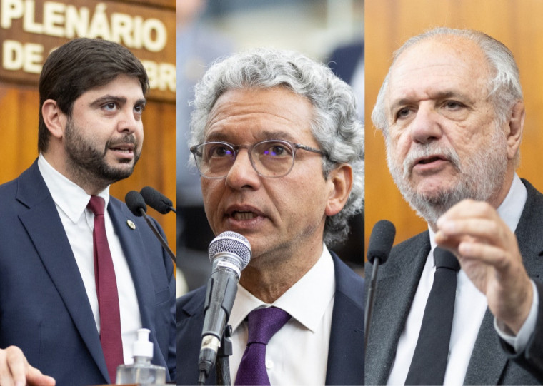 Camozzato é líder da direita; Antunes, do governo, e Rossetto, da esquerda