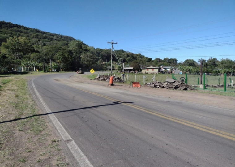 Obras são realizadas para melhorar a trafegabilidade e a segurança dos motoristas, além de auxiliar na questão logística