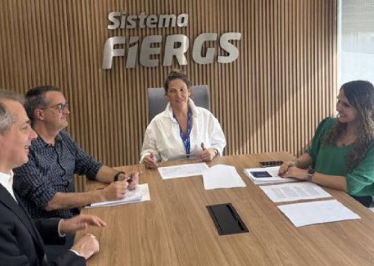 Reunião de transição na comunicação da Fiergs aconteceu na sexta-feira, 19 de setembro