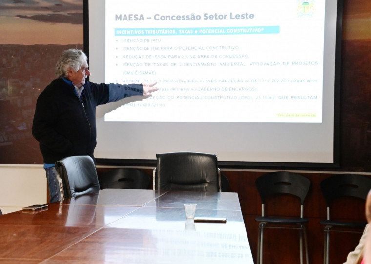 Pela proposta, complexo deve ser dividido em tr&ecirc;s partes