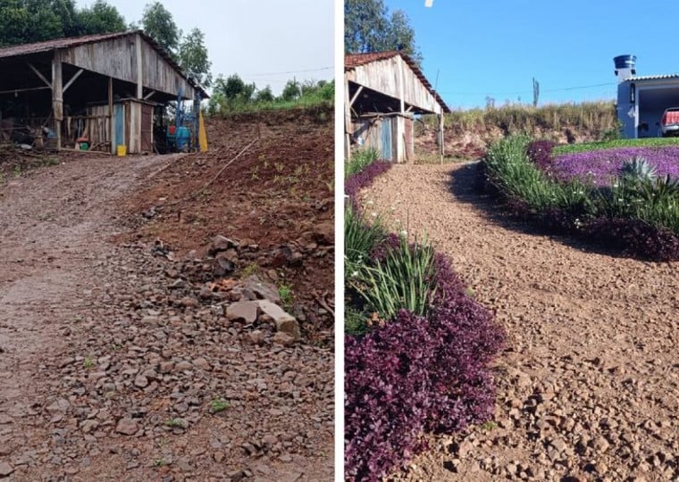Chamado de Jardins do Norte Gaúcho, objetivo da iniciativa é melhorar o cuidado com os espaços externos de locais na região