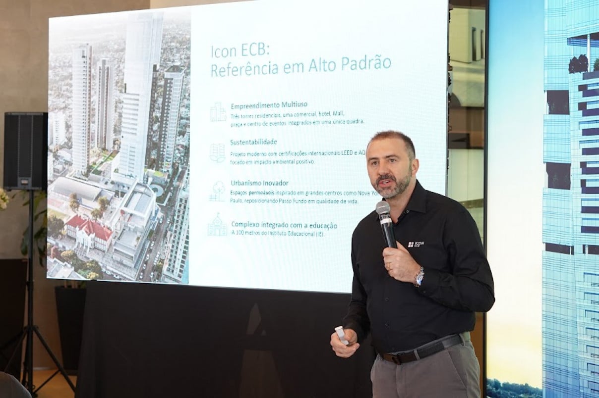 Erasmo Carlos Batistella anunciou o lançamento de uma construtora, a CI8, no dia 25 de setembro | Ce8/Divulgação/JC