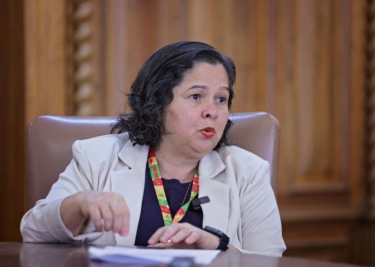 Secretária estadual da Fazenda Pricilla Santana