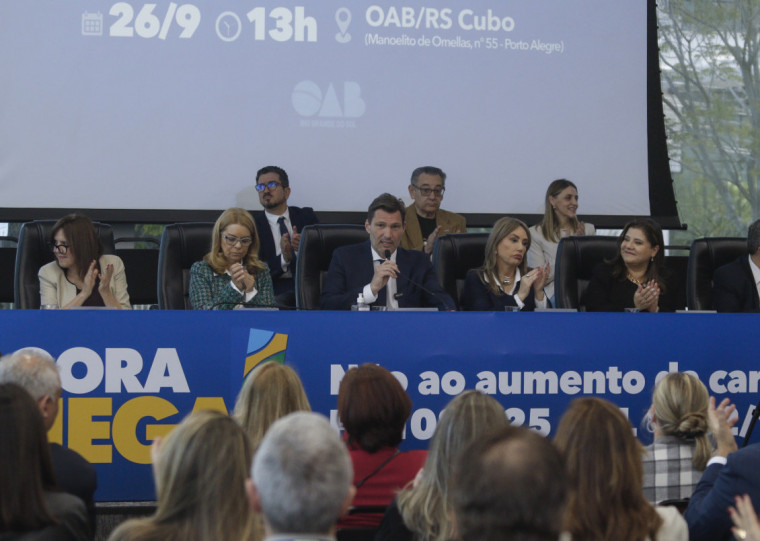 Lamachia afirma que a OAB não é contrária à correção da tabela do imposto de renda, mas se opõe à parte do projeto que propõe tributar lucros e dividendos