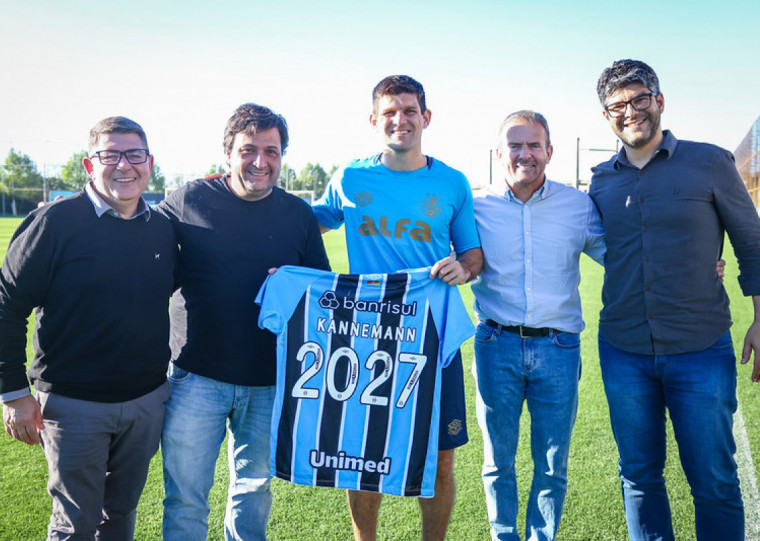 Argentino já disputou 330 partidas pelo time gaúcho