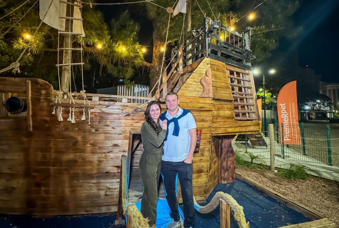 Nicole Pelissoli Facin e Rodrigo Facin comandam a rede Famiglia Facin | FAMIGLIA FACIN/DIVULGAÇÃO/JC