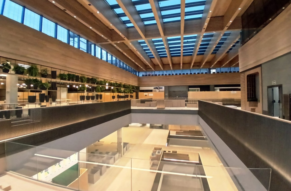 Acabamentos do novo complexo da rede Bourbon vem com alto padr&atilde;o e muito uso de madeira | MINUTO VAREJO/ESPECIAL/JC