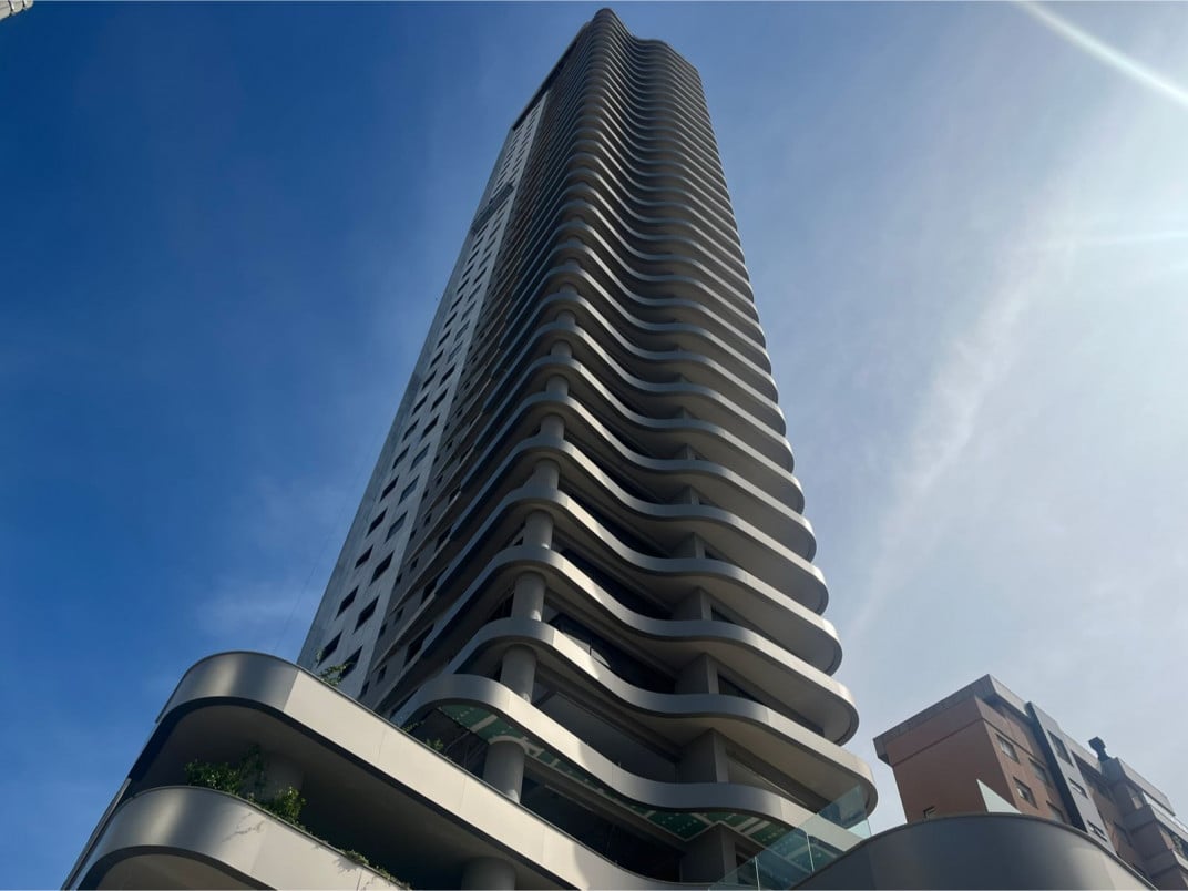 Edifício Chardonnay, da Una Construtora, será o residencial mais alto do Estado, com 140 metros de altura | Ana Stobbe/Especial/JC