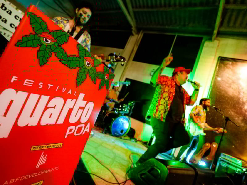 O festival re&uacute;ne mais de 40 atra&ccedil;&otilde;es distribu&iacute;das em sete palcos exclusivos Foto: EMMANUEL DANAUI/FESTIVAL QUARTO POA/DIVULGA&Ccedil;&Atilde;O/JC