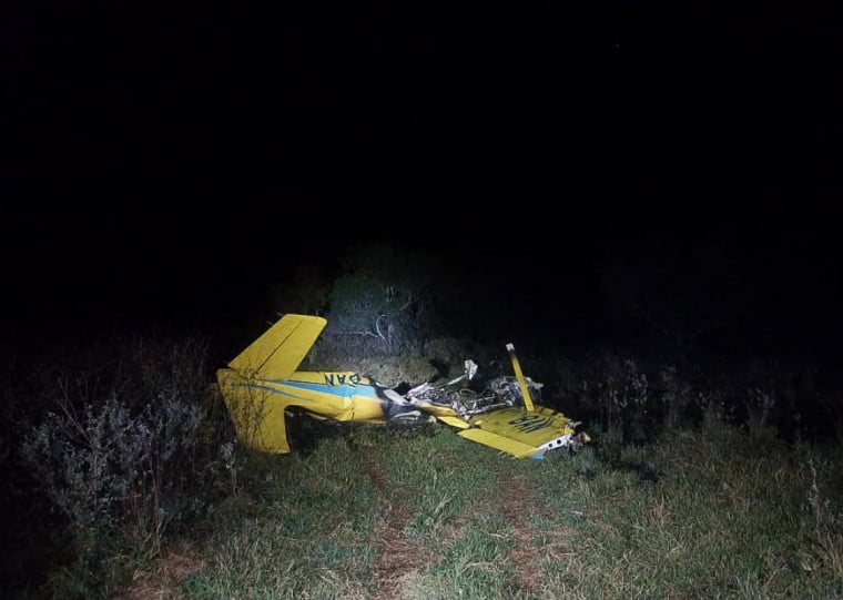 Todos os quatro tripulantes do voo morreram