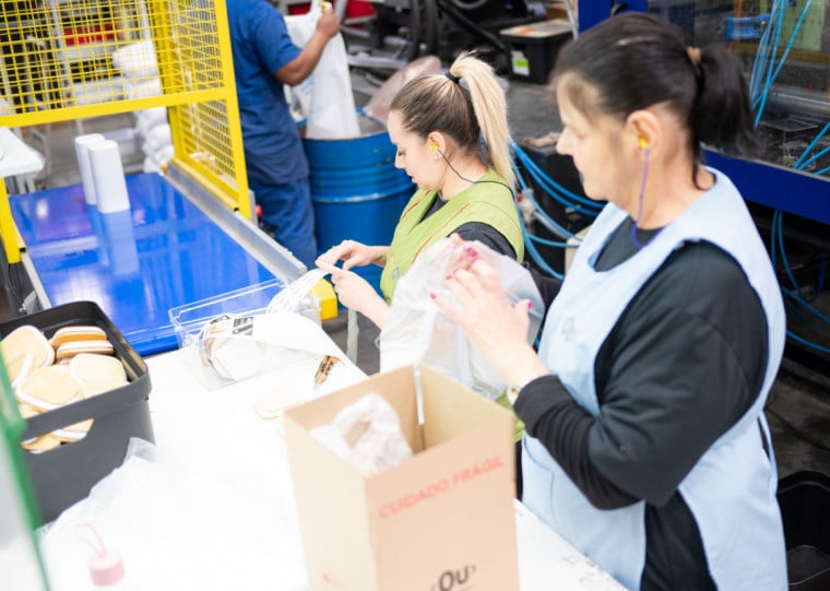 Produção teve aumento de 40% na planta industrial de Caxias do Sul