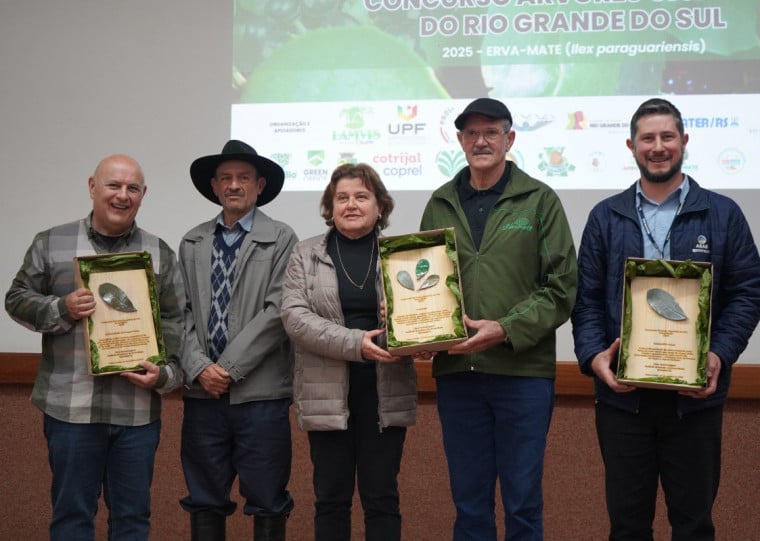Produtores de Caseiros receberam a homenagem