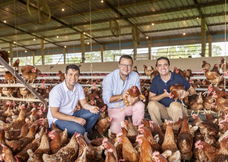 Marcus Menoita,  Luis Barbieri e Leandro Almeida, sócios da Raiar, aliaram tradição a tecnologias ultramodernas