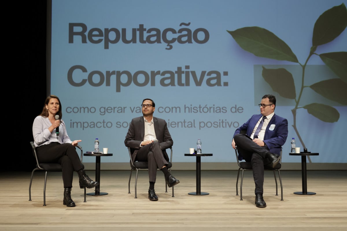 Especialista em ESG, jornalista Lara Ely participou de painel no 6ª Fórum Internacional de Mudanças Climáticas | TÂNIA MEINERZ/JC