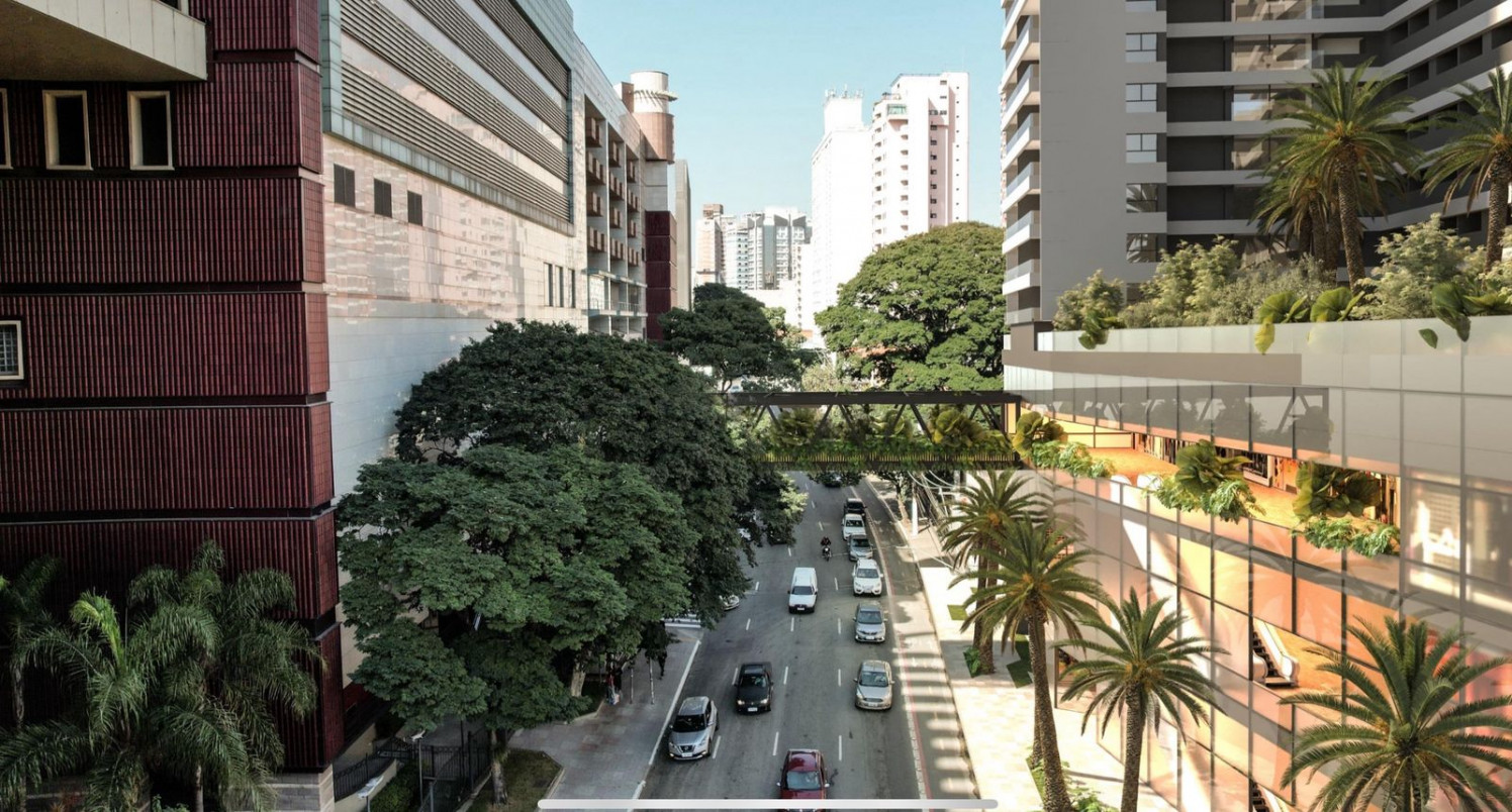 Projeto mostra deve ser o complexo (&agrave; dir.) que ser&aacute; ligado por uma passarela ao Bourbon  | MINUTO VAREJO/JC