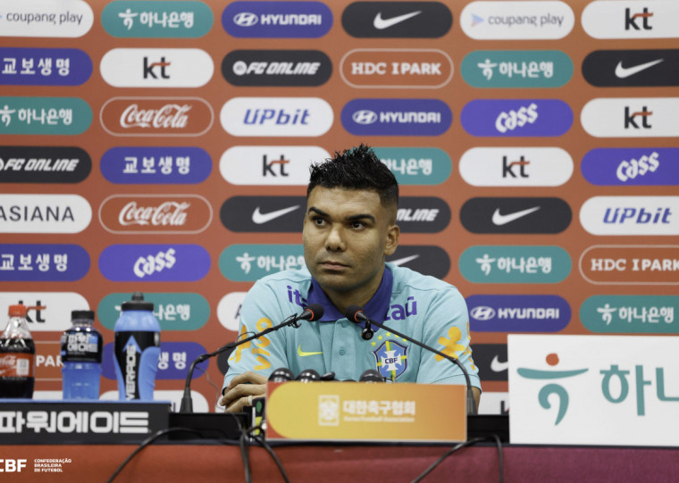 Casemiro falou sobre o momento da seleção brasileira antes do amistoso desta sexta