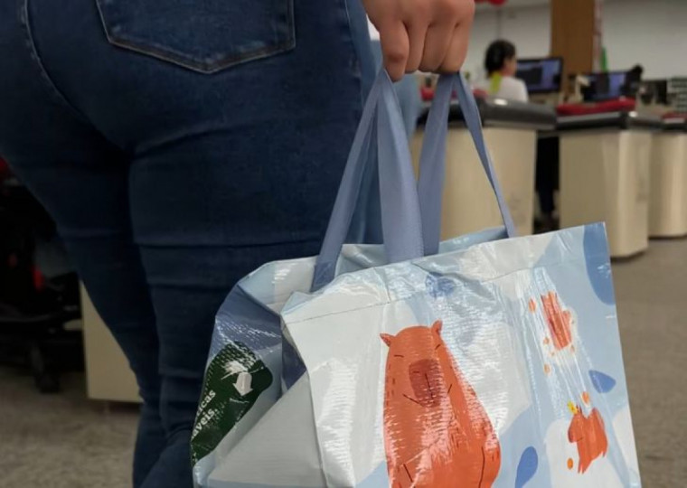 Estabelecimentos que tiverem 10 ou mais caixas deverão destinar 10% do total para quem utilizar as sacolas retornáveis