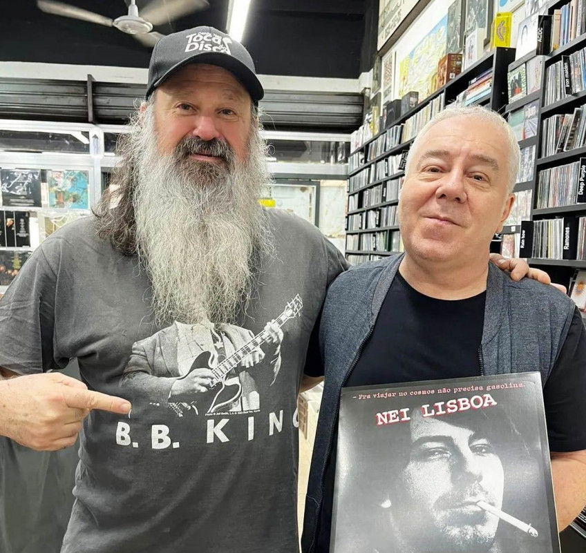 Nei Lisboa na Toca, com o relançamento de seu LP | ARQUIVO PESSOAL ROGÉRIO CAZZETTA/DIVULGAÇÃO/JC