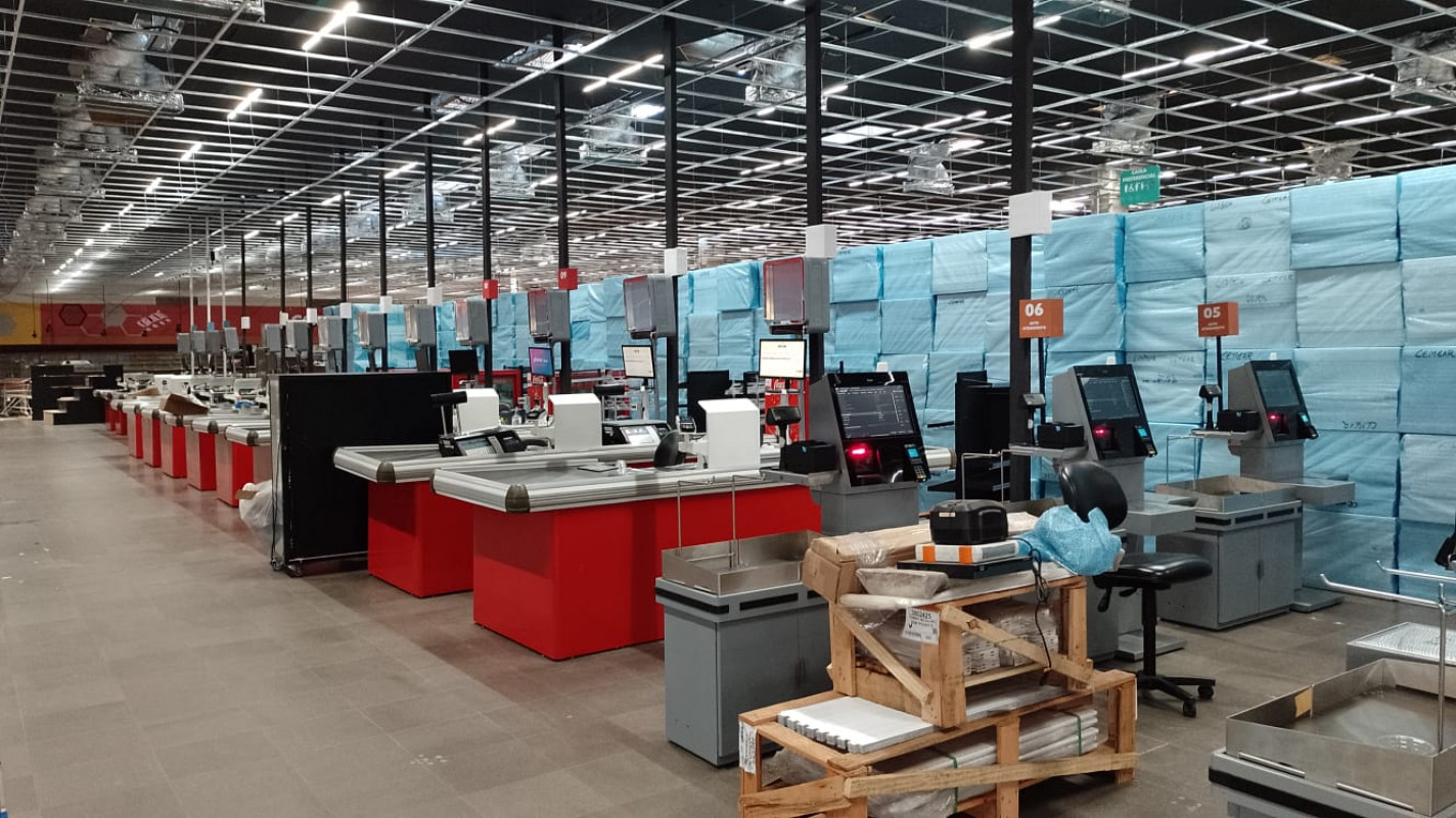 A loja que será da bandeira Nicolini tem 2,7 mil metros quadrados de área de venda  | GRUPO NICOLINI/DIVULGAÇÃO/JC