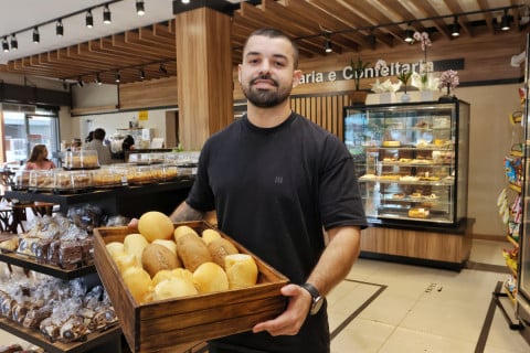 Rômulo Bassani comanda o negócio familiar que opera há 16 anos na Zona Sul