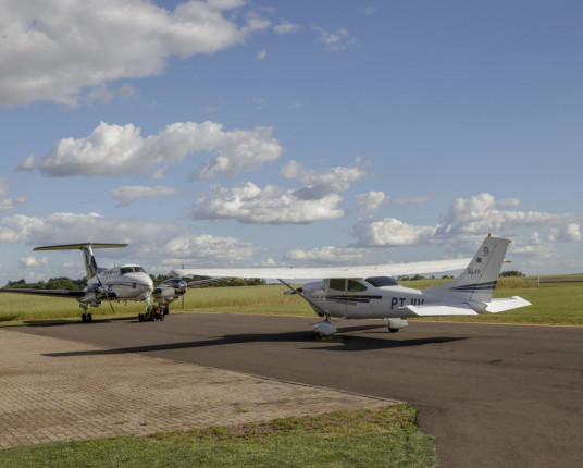 Aeroporto particular de Cruz Alta recebe 60 voos executivos por mês