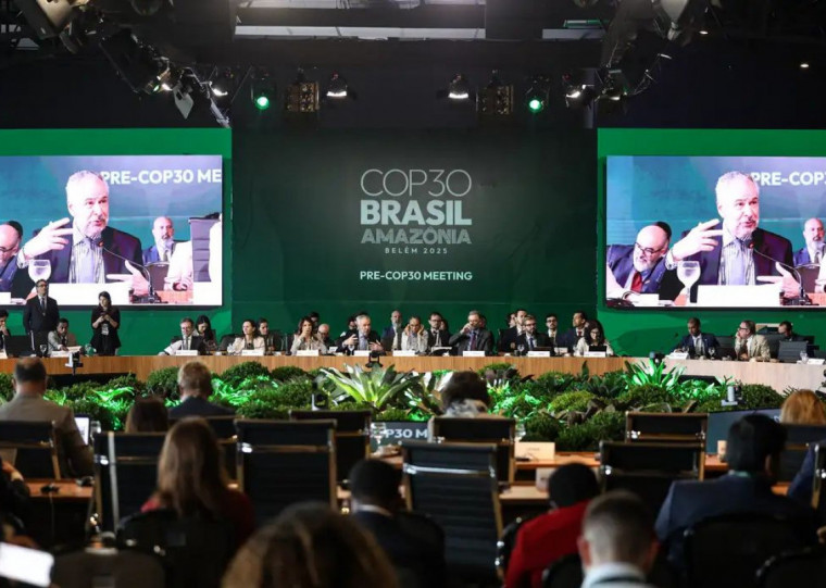 O evento da PRE-COP30 antecede a Conferência do Clima, que será realizada no Pará, em novembro