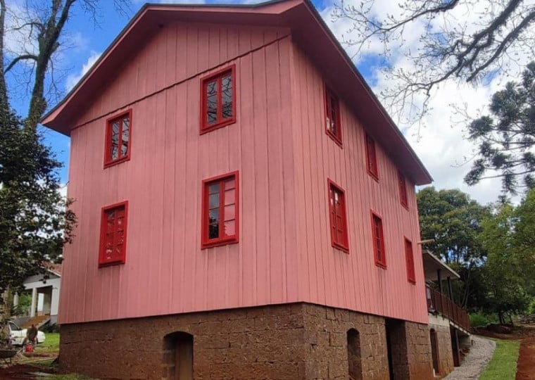 Local foi erguido pelo casal Alexio Angelo Martelli e Elisabetta Da Ré
