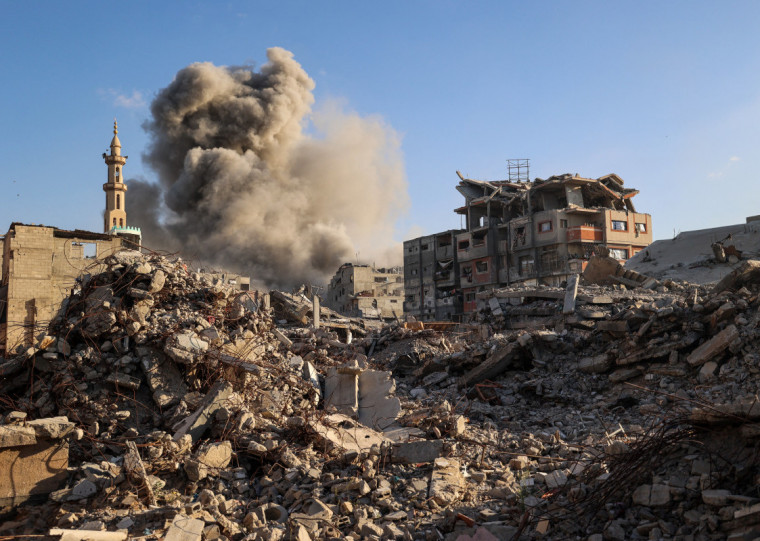 Israel voltou a bombardear a região de Rafah, a 30 km da cidade de Gaza