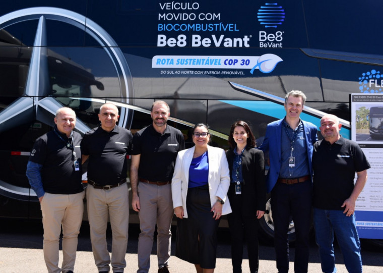 Comboio percorrerá 4 mil quilômetros utilizando os combustíveis Diesel B15 e Be8 BeVant