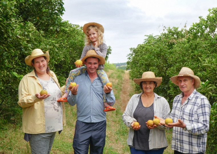 Família Danielli produtores é uma das 90 que fazem parte da Coopsalzano