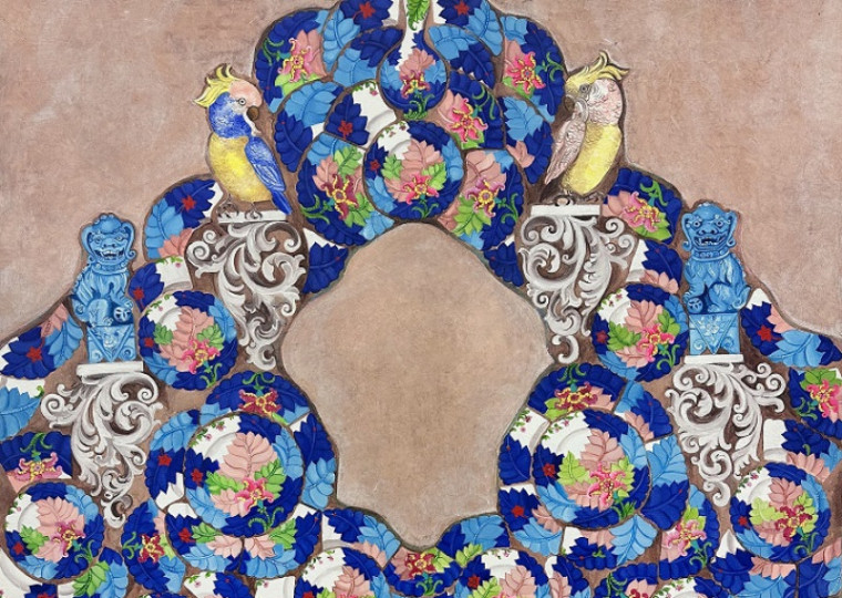 Iuri Sarmento apresenta seu 'Jardim Pop Barroco' na Galeria Bolsa de Arte

A pintura vibrante e minuciosa do artista mineiro traz reflexões sobre a história estética brasileira, em sua nova exposição em Porto Alegre
