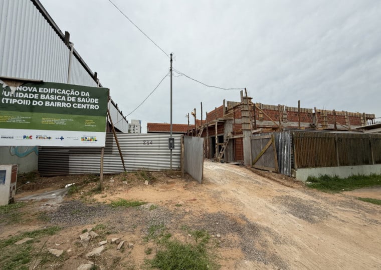 Estão em construção quatro novas Unidades Básicas de Saúde (UBSs) nos bairros Rincão dos Ilhéus, Bela Vista, Rincão Gaúcho e Centro
