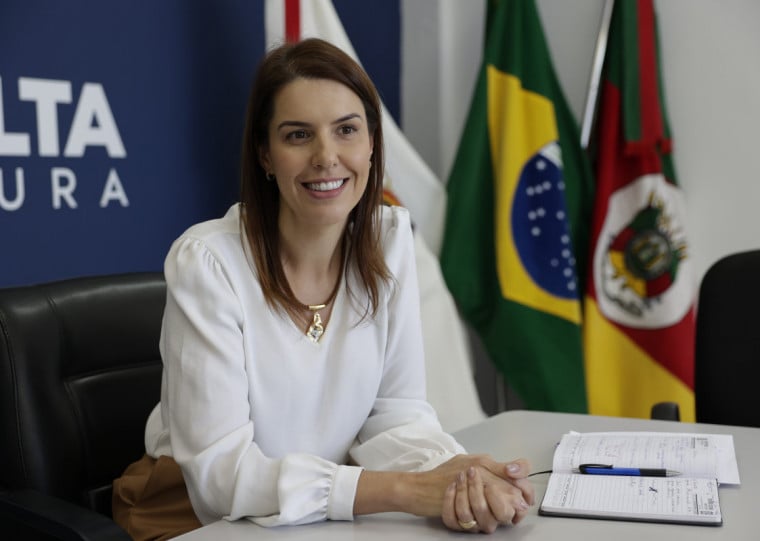 Prefeita de Cruz Alta, Paula Rubin Facco Librelotto concedeu entrevista exclusiva ao Jornal do Comércio
