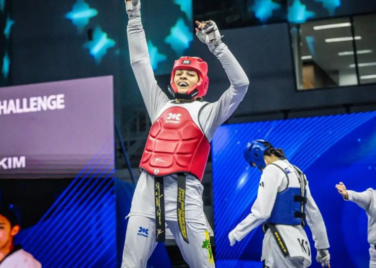 Maria Clara chegou ao Mundial como número 1 do ranking e confirmou o favoritismo