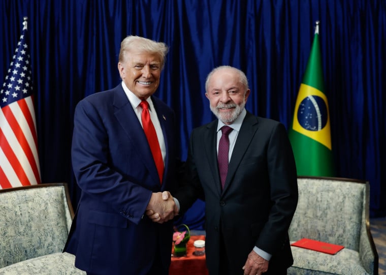 Brasileiro diz que deseja 'avançar rápido' nas negociações com os EUA