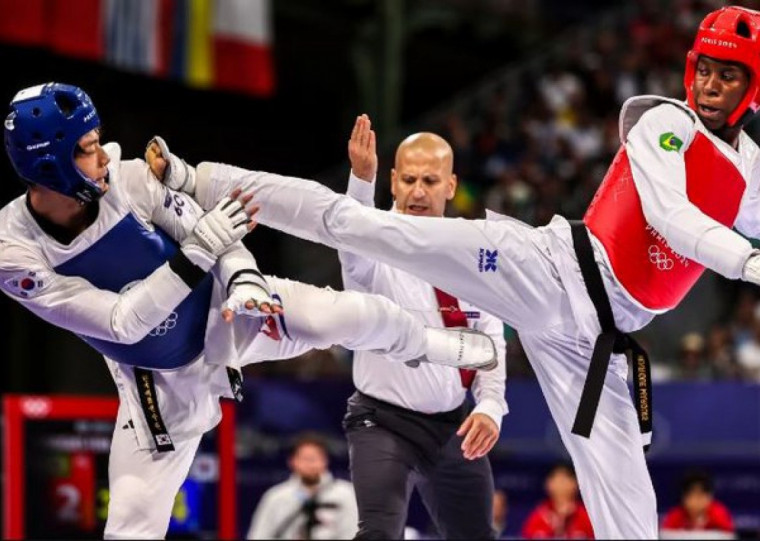 Brasileiro superou o representante local Qizhang Xiang na decisão da categoria até 80kg