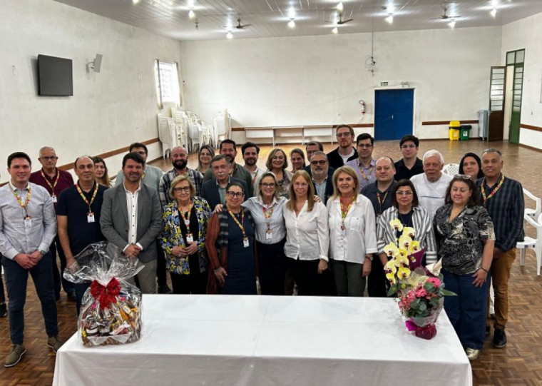 A titular da SOP, Izabel Matte, e sua adjunta, Zilá Breitenbach, participaram do ato