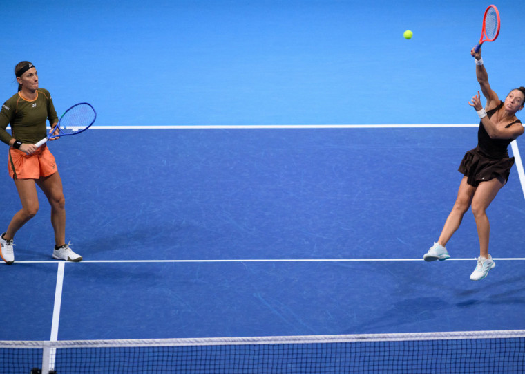 Parceria entre Stefani e Babos chegou ao WTA Finals como a sétima melhor dupla do ranking