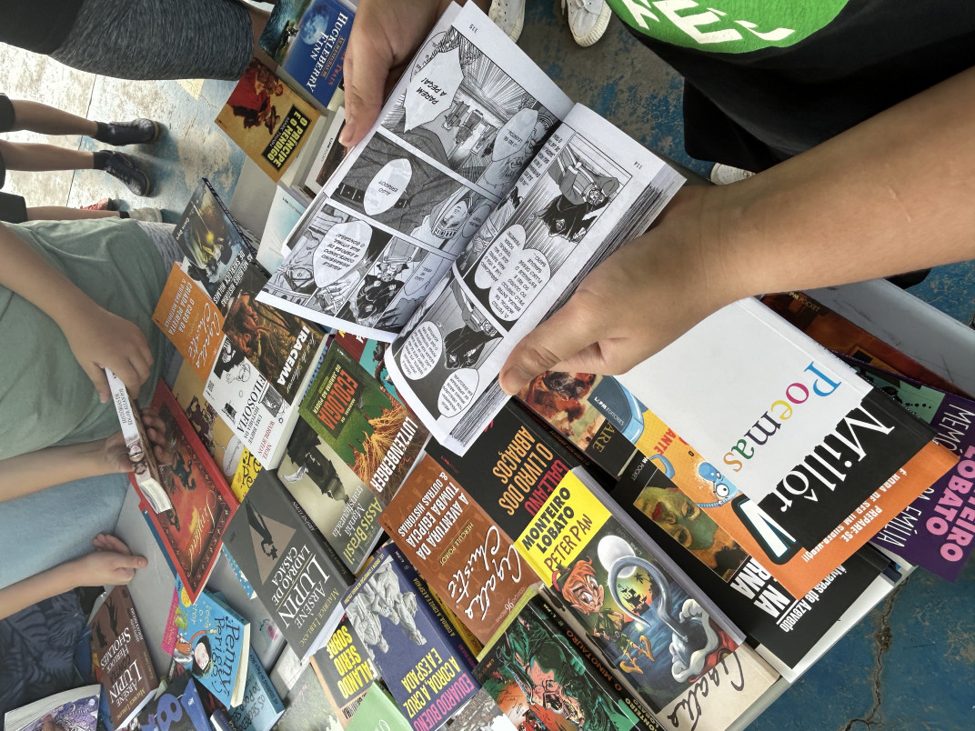 Projeto cultural renova biblioteca pública em Nova Santa Rita