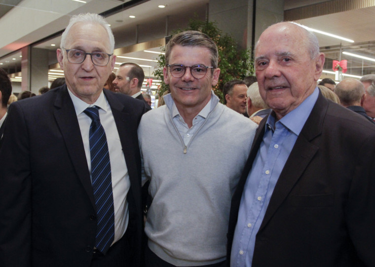 Claudio Luiz Zaffari, Júlio Mottin Neto e Júlio Ricardo Mottin