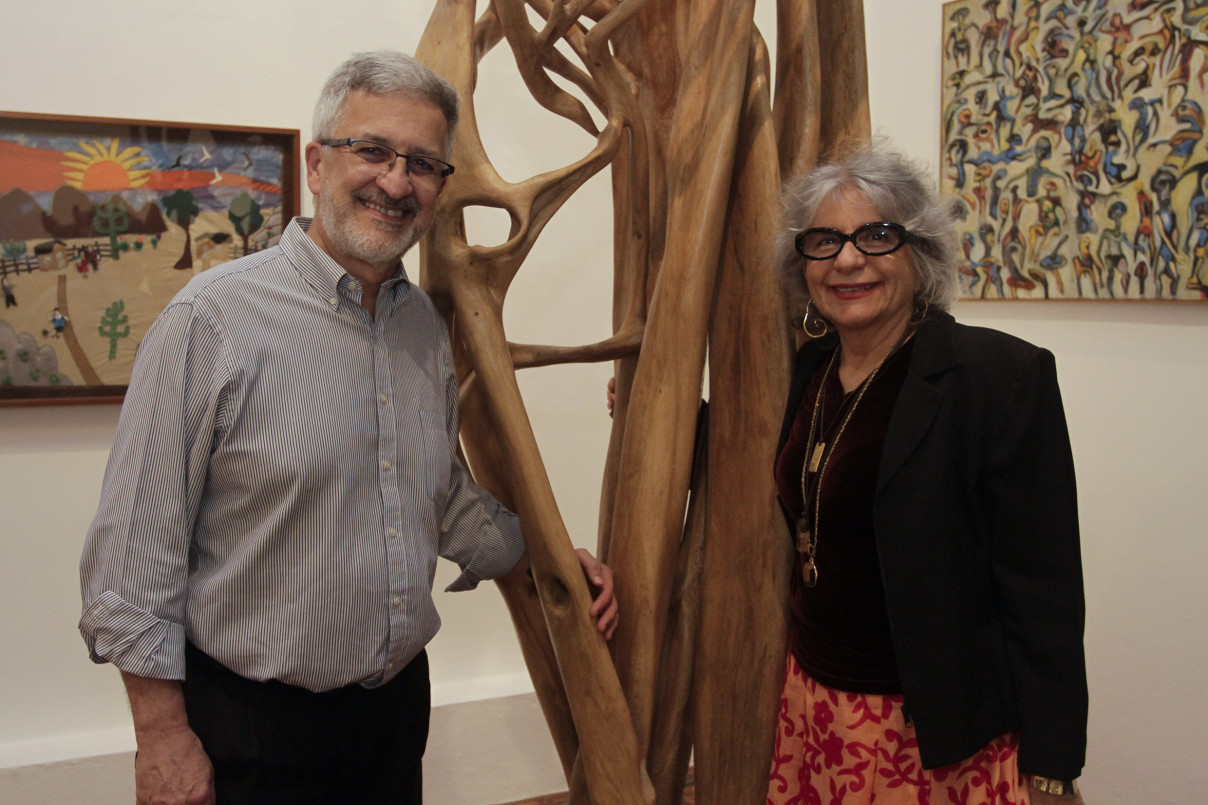 Milton Pignataro e Tina Zapolli | EVANDRO OLIVEIRA/JC