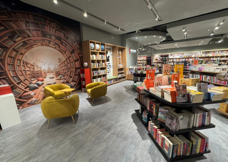 minuto varejo livraria paisagem bourbon carlos gomes - livros - loja - porto alegre