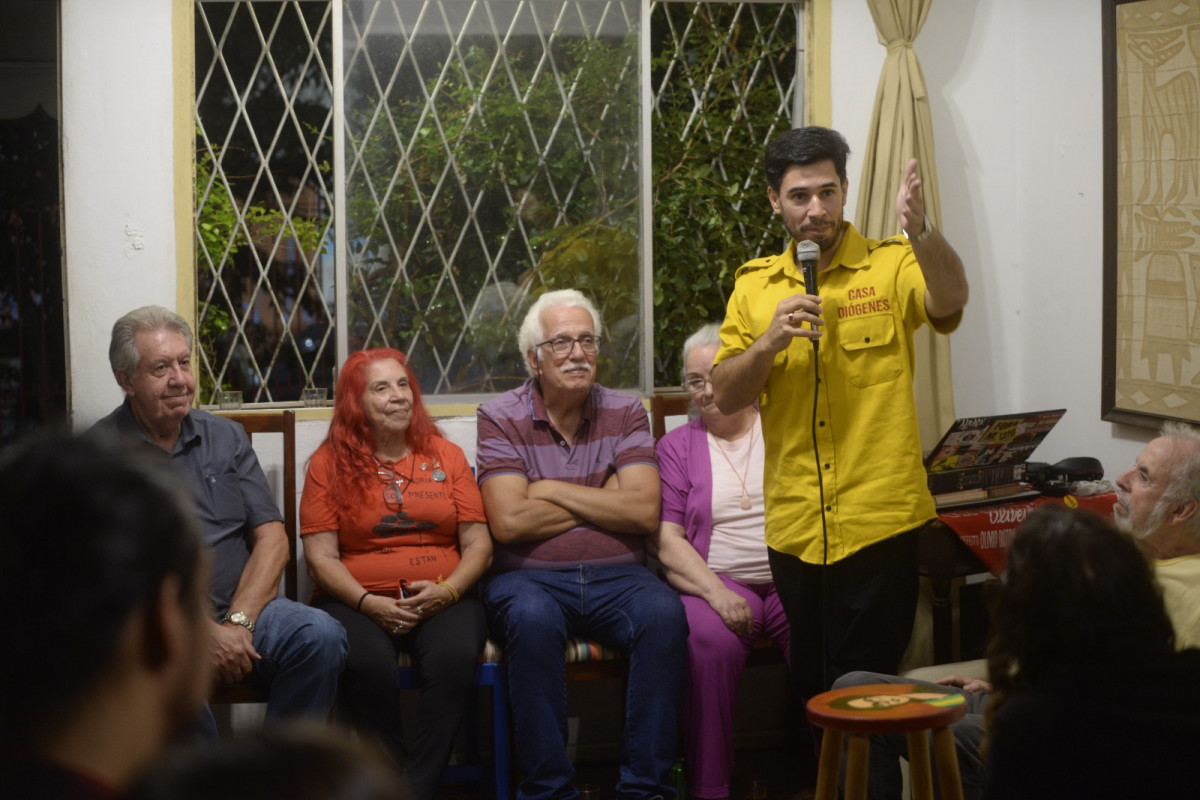 Casa Di&oacute;genes tamb&eacute;m recebe p&uacute;blico para eventos pol&iacute;ticos e culturais | Matheus Piccini/Casa Di&oacute;genes/Divulga&ccedil;&atilde;o/JC