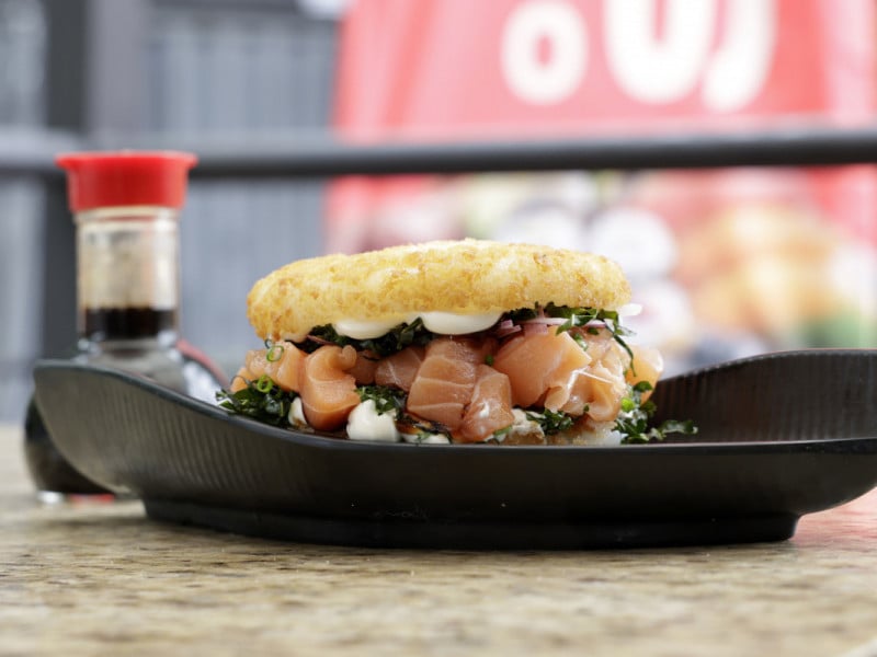 O Sushi Burguer &eacute; novidade na Zona Sul de Porto Alegre<br />Foto: T&Acirc;NIA MEINERZ/JC